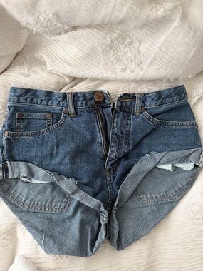 Dark Blue one teaspoon shorts